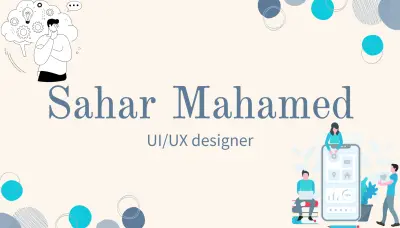 تصميم واجهة مستخدم UI/UX