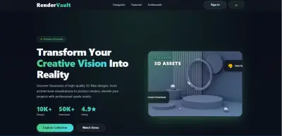 متجر لبيع تصميمات 3D