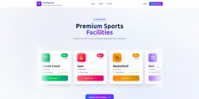 Sports Facility Management Platform for Universities
