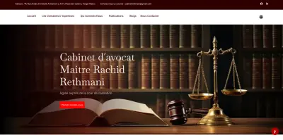 Bilingual Law Firm Website with Admin CMS (Laravel + Filament)