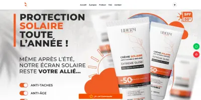 Cosmitique Landing Page (LiderM Cosmetique