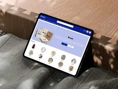 تصميم صفحه  E-commerce Website