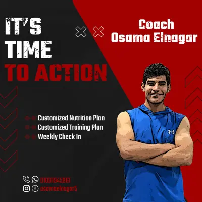 Fitness Coach Social Media Ad Design
