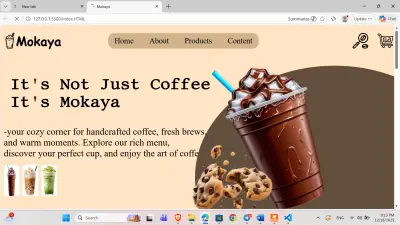Mokaya -frontend Website