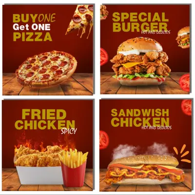 مطعم وجبات سريعه