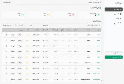 نظام ادارة ومتابعة اقساط العملاء