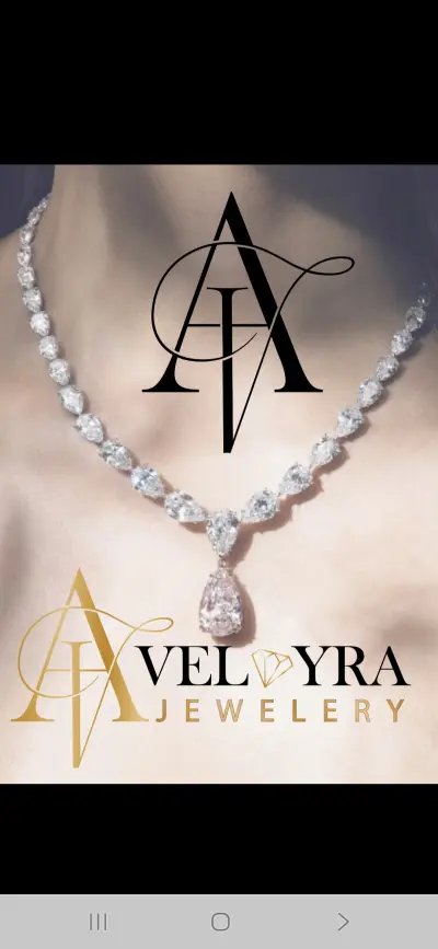 تصميم شعار لبراند مجوهرات باسم velyra