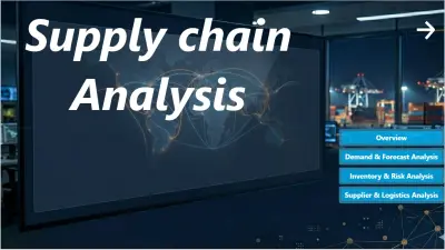 Supply chain Analysis