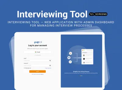 Interviewing Tool – UX/UI Design for Hiring System