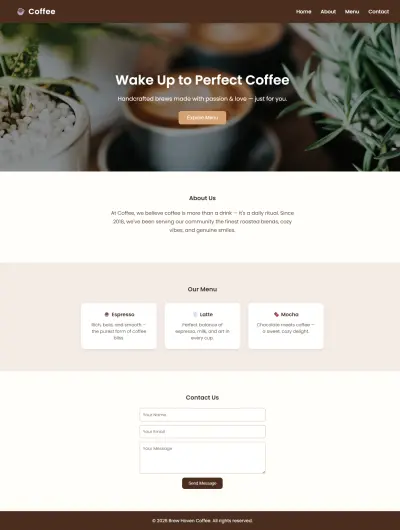 Basic Layout Website