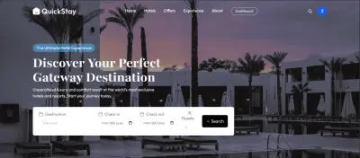 بناء موقع حجز فنادق (Booking System) باستخدام MERN Stack