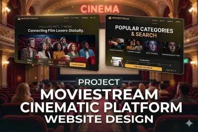 Movie Streaming Platform (EgyBest Clone) باستخدام MERN Stack