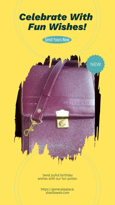 تصميم اعلان شنطه