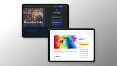 منصة تعليمية متكاملة ( Full-Stack E-Learning Platform)