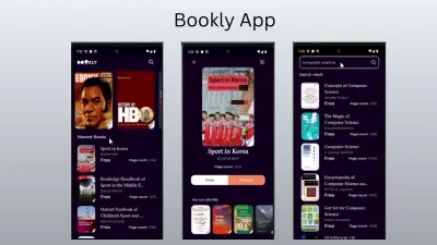 Bookly App – تطبيق عرض الكتب باستخدام Flutter