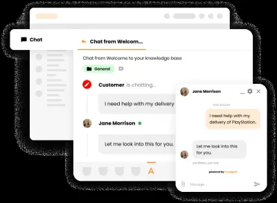 خدمة عملاء والرد على الاستفسارات