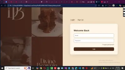 تطبيق مخبز (Bakery App) لعرض المنتجات والطلب أونلاين – Front-End