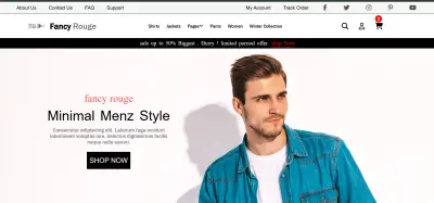 تصميم وتطوير Landing Page احترافية لمتجر Frquency للأزياء والعطور