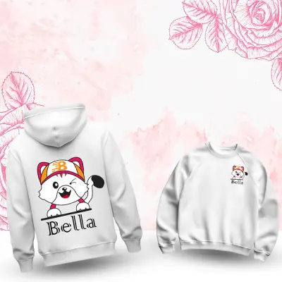 تصميم هوية بصرية وبنرات إعلانية لبراند ملابس (Bella).