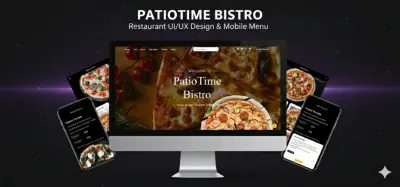 تصميم موقع إلكتروني احترافي لمطعم أو كافيه متجاوب وسريع