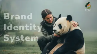 هوية بصرية كاملة لمحمية طبيعية(Evola)