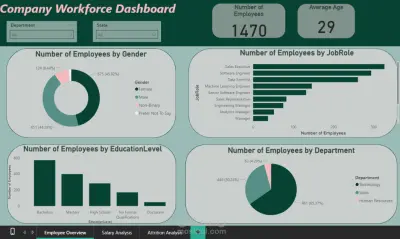 تحليل بيانات الموارد البشرية