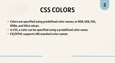 Explaining different CSS properties