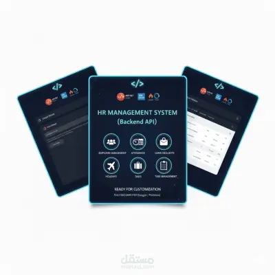 نظام إدارة حضور وانصراف الموظفين (Back-end)