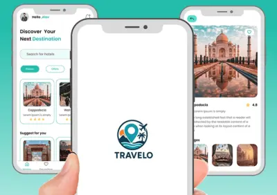 تطبيق Travelo - تطبيق سياحي حديث مبني بـ Flutter