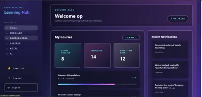 منصه تعليميه متكامله مدعومه بالذكاء الاصطناعي