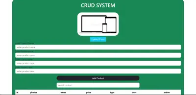 crud system