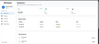 POS System – Point of Sale Web Application