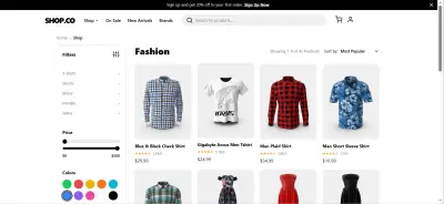 متجر إلكتروني احترافي بتصميم Responsive بـ HTML CSS JavaScript
