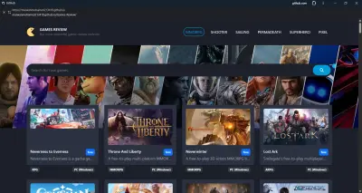بناء منصة مراجعة ألعاب (Games Review) سريعة ومتجاوبة مع كافة الشاشات