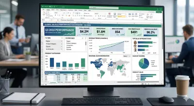 تحليل البيانات وعمل لوحات تفاعلية باستخدام Excel