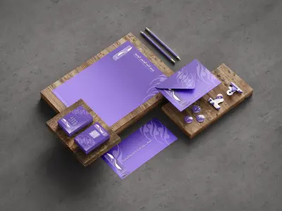 هوية بصرية مركزارتقاء للتنمية البشرية