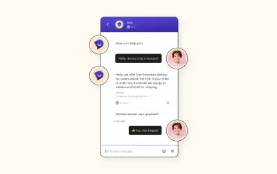 Customer Support Chatbot - إنشاء AI Chatbot ذكي يرد على أسئلة العملاء