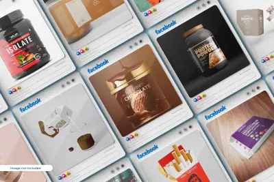 packaging boxes and labels