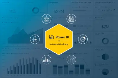تنفيذ وتحليل داش بورد تفاعلية Dashboard علي تطبيق Power Bi