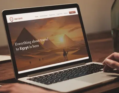 تصميم تجربة و واجهة مستخدم (UI/UX)  "Visit Egypt"