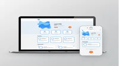 تصميم صفحة ويب احترافية ومتجاوبة باستخدام HTML و CSS و JS
