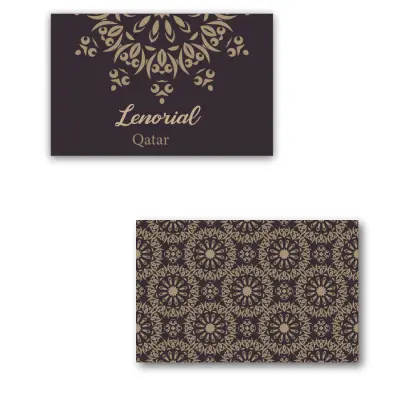 تصميم الهوية البصرية لشركة Lenorial Fashion.