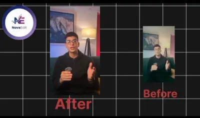 مونتاج قبل وبعد