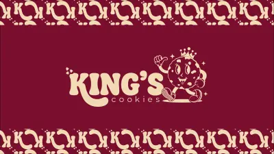 هوية بصرية كاملة ( Cookies brand identity )