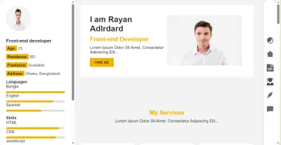 تصميم وتطوير  Portfolio