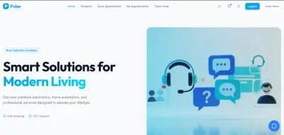 Pulse – Smart Solutions Website