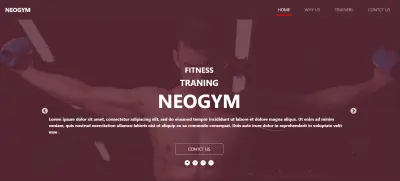 Gym Website