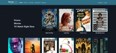 Noxe Web App – React Frontend Project