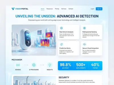 Vision Portal - Advanced AI Detection System with Cutting-Edge Sensor Technology for Modern World