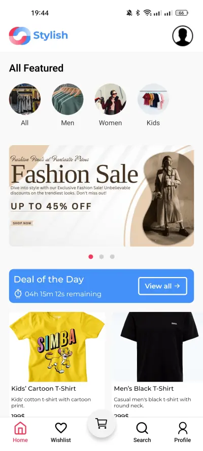 Stylish -e-commerce- app